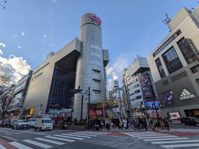 渋谷の街並み